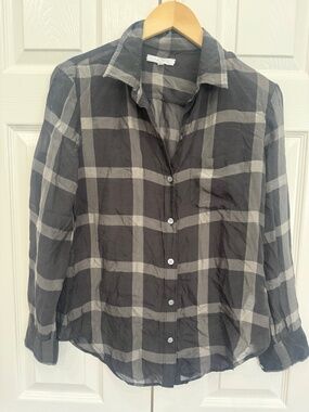 Eliot Brand Sheer Blouse Small